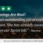 Trustpilot review from Norma in BillAdvisor daily review 12-20-17