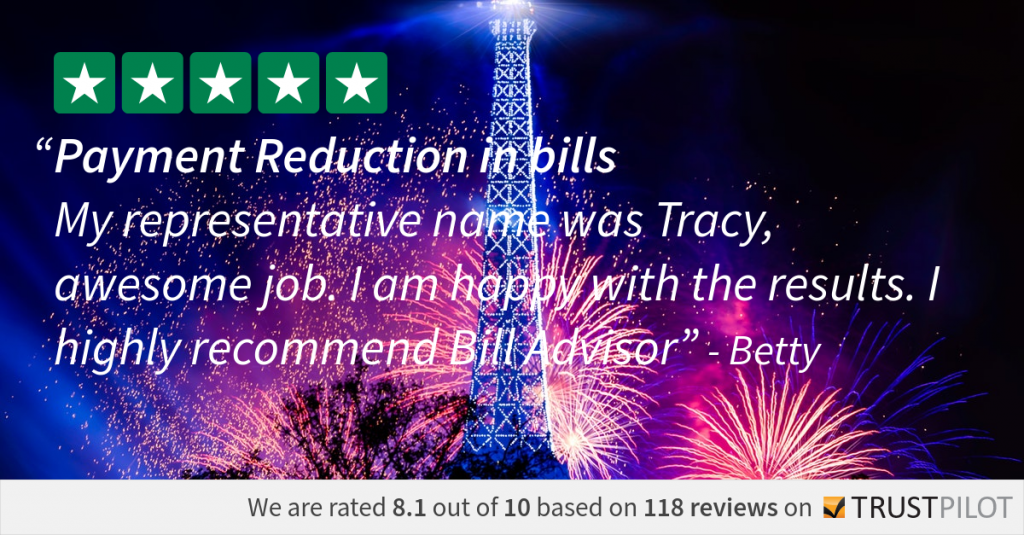 daily review 9-25-2017 of BillAdvisor by customer on Trustpilot