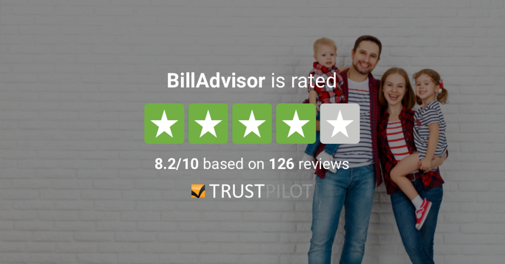BillAdvisor reviews on TrustPilot