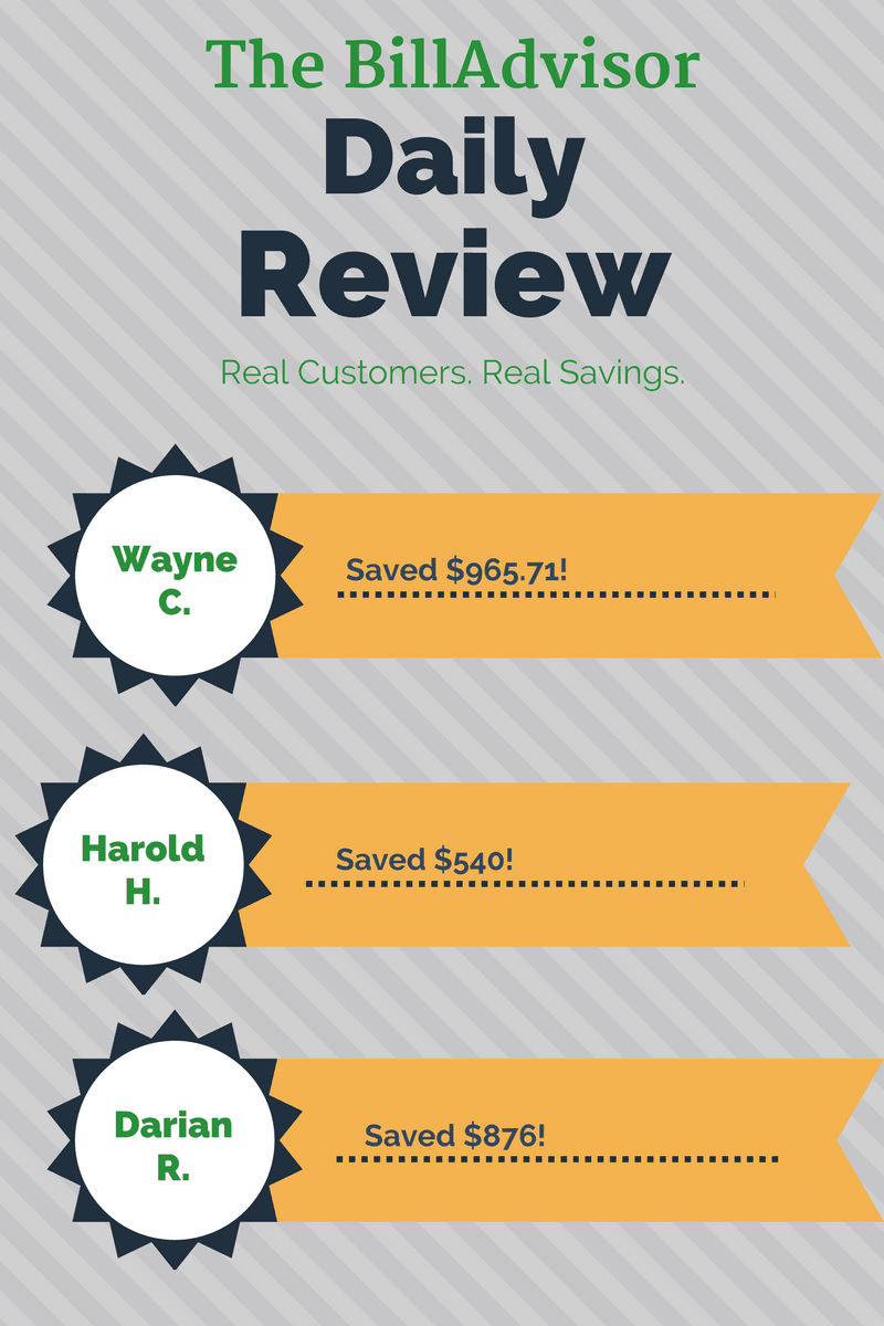 how BillAdvisor works to save you money. See the daily BillAdvisor review 5.5.2017