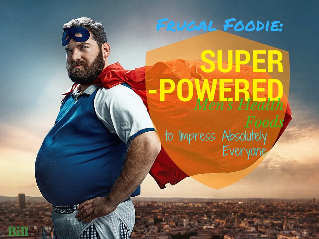 Powerful, Impressive Men's Health Foods blog title